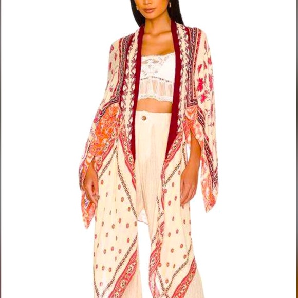Free People Other - Free People Butterfly Kimono NWOT it’s a must not a lust 🫶🦋🫶